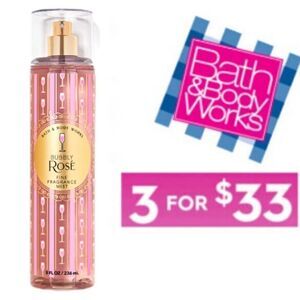 Bubbly Rose- Bath and Body Works